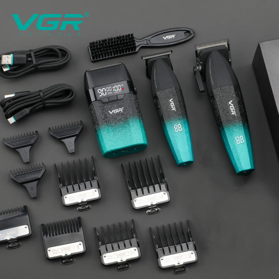 VGR Hair Trimmer Professional 9000 RPM Hair Clipper - ElectronAge