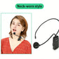2.4G Wireless Professional Neckband Headset Microphone One to Two Wireless Headset Business Laptop Conference Microphone