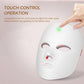 7 Colors LED Facial Mask Light Therapy Red Light Facial Mask for Anti-Aging Rejuvenation Brighten Skin Beauty Device