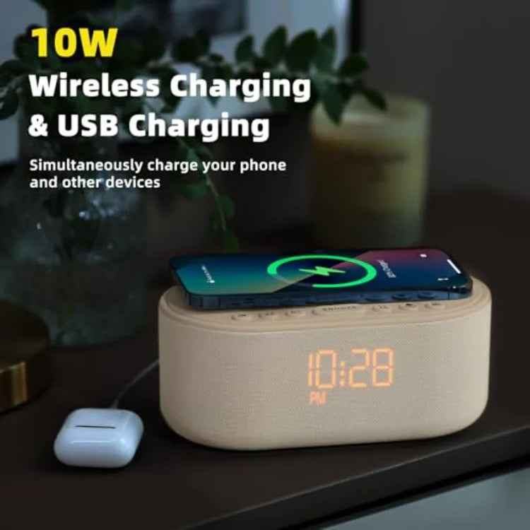 Sound Machine Alarm Clock for Bedrooms - ElectronAge