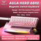 AULA HERO 68HE Magnetic Switch Keyboard - ElectronAge