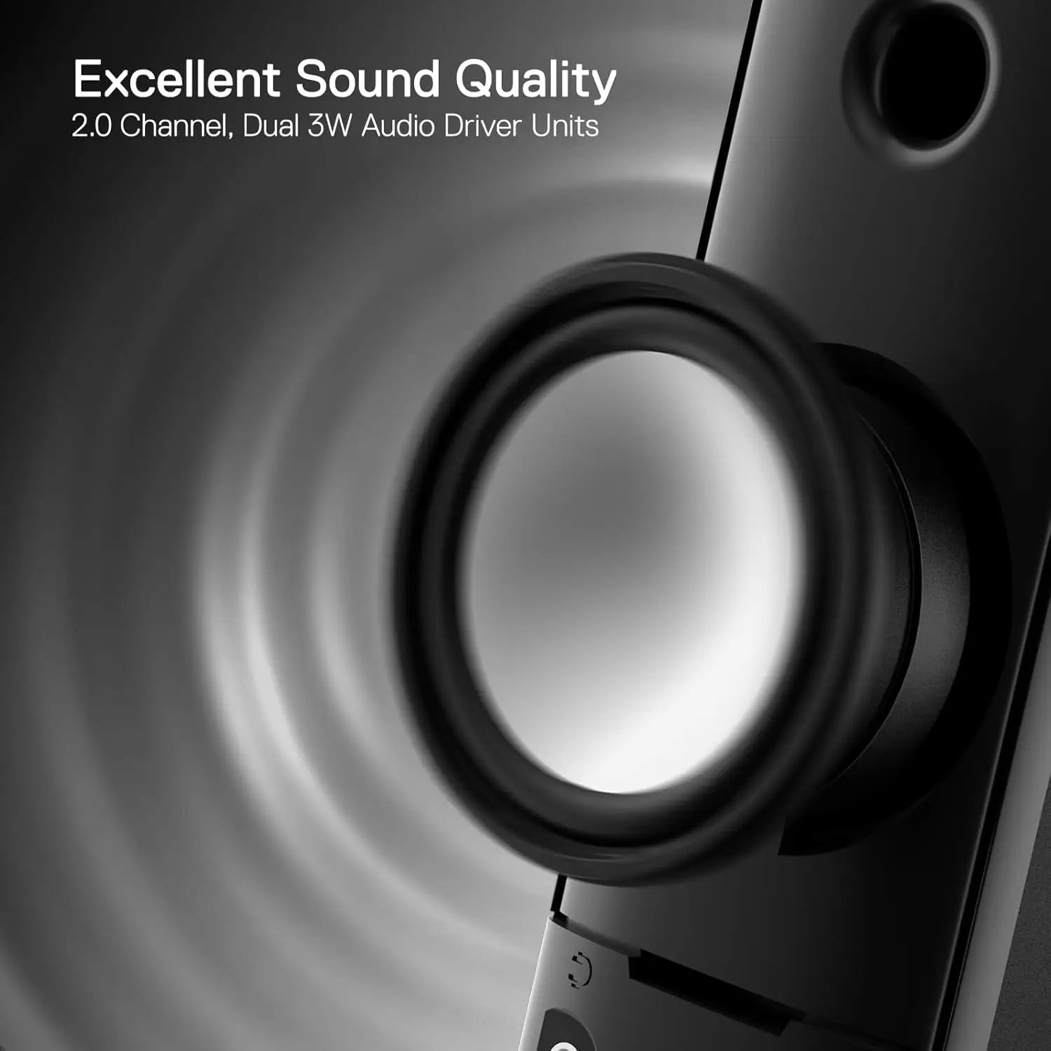 Redragon GS550 PC Gaming Speakers 2.0 Channel - ElectronAge