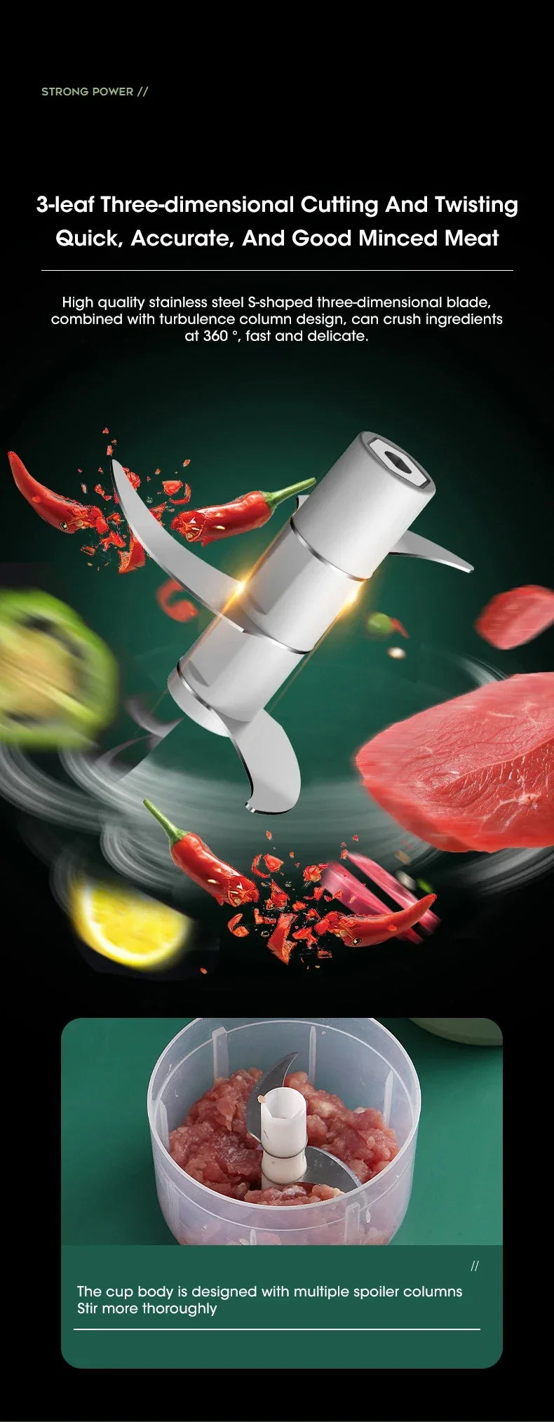 USB Portable Meat Grinder - ElectronAge