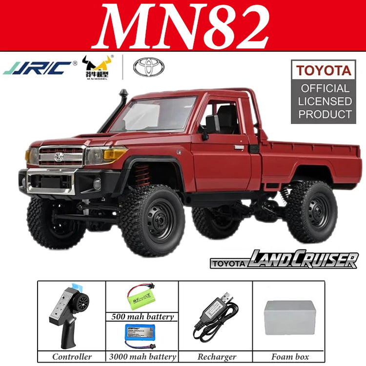 MENGXI MN82 Pro RC Car 1/12 4WD Simulation Off-road Climbing Car - ElectronAge