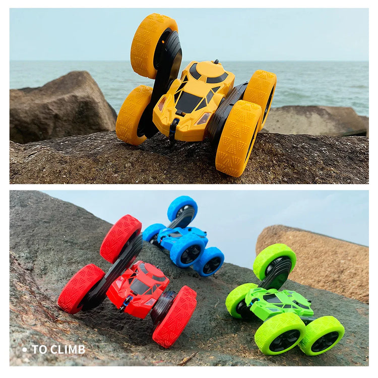 360-degree flipping double-sided stunt car - ElectronAge