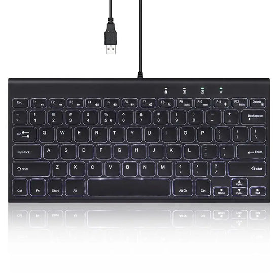 PERIBOARD429 US Wired Mini Backlit Keyboard - ElectronAge