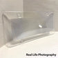 1/2 Pack Clear License Plate Tag Frame Covers Shields Protector for Car/Truck