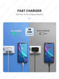 40W PD Fast Charging USB C Charger For iPhone 16 15 14 8 7 Plus 13 12 11 Pro XS Max XR XS X USB Type C Charger Cable Accessories