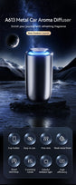 Aroma Oil Diffuser for Car Smell USB Charging Adjustable Settings Waterless Essential Oil Diffuser Room Fragrance Diffuser