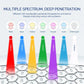 Silicone LED Facial Mask 7 Colors Photon Beauty Face Neck Care Mask Skin Whitening Skin Rejuvenation mascara faciales led