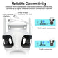 UDECER Three Lens WiFi Security Camera - ElectronAge
