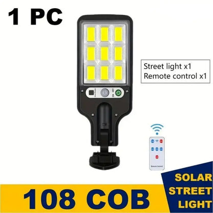 4pcs high-brightness floodlight, 108 lamp beads COB chip, IP44 waterproof, home commercial multi-scene lighting