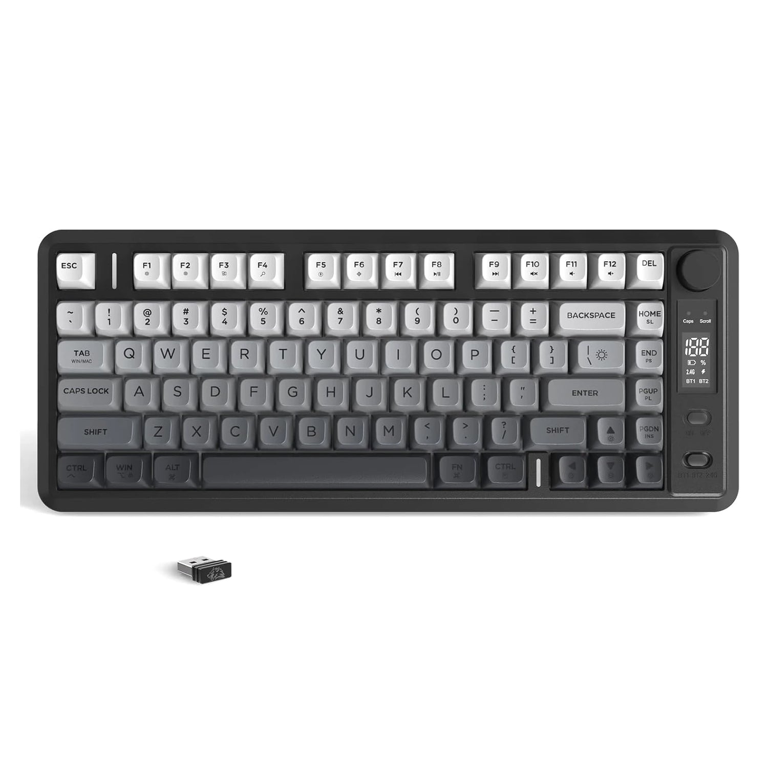 ATTACK SHARK M75 Wireless Membrane Gaming Keyboard - ElectronAge