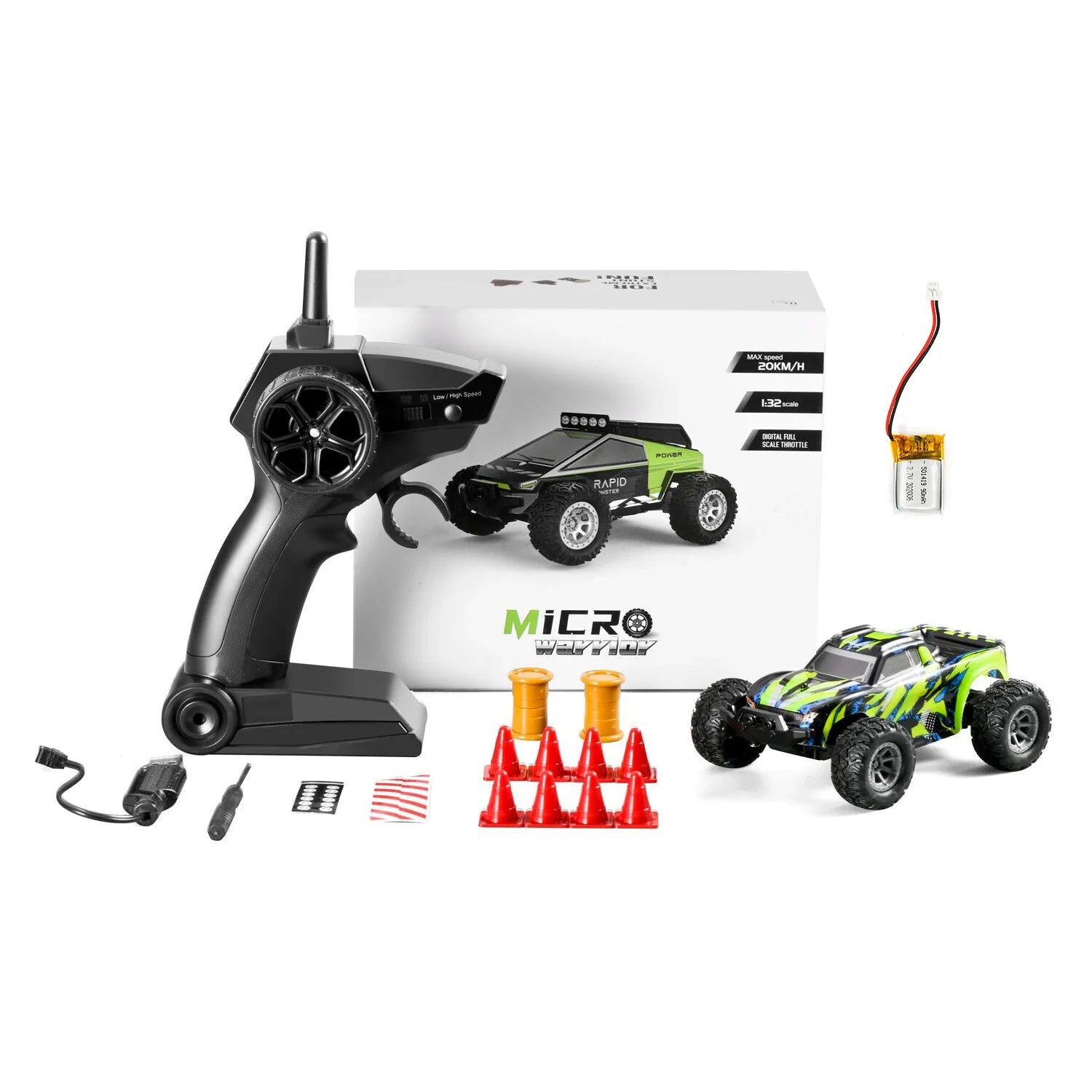 1:32 Mini RC Car Remote Control Cars 20Km/h - ElectronAge