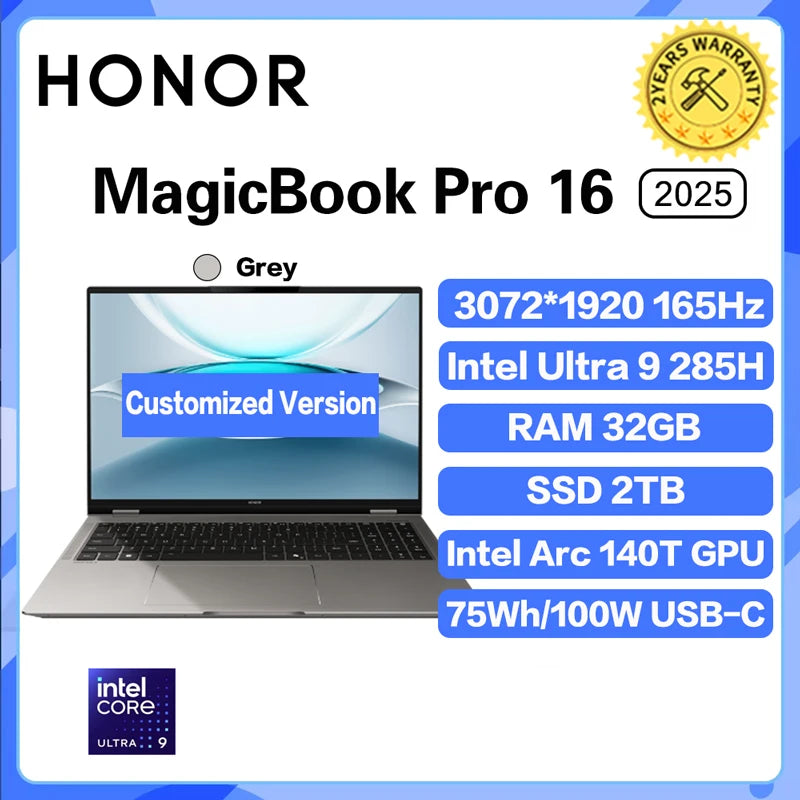 2025 Honor MagicBook Pro 16 Laptop - ElectronAge