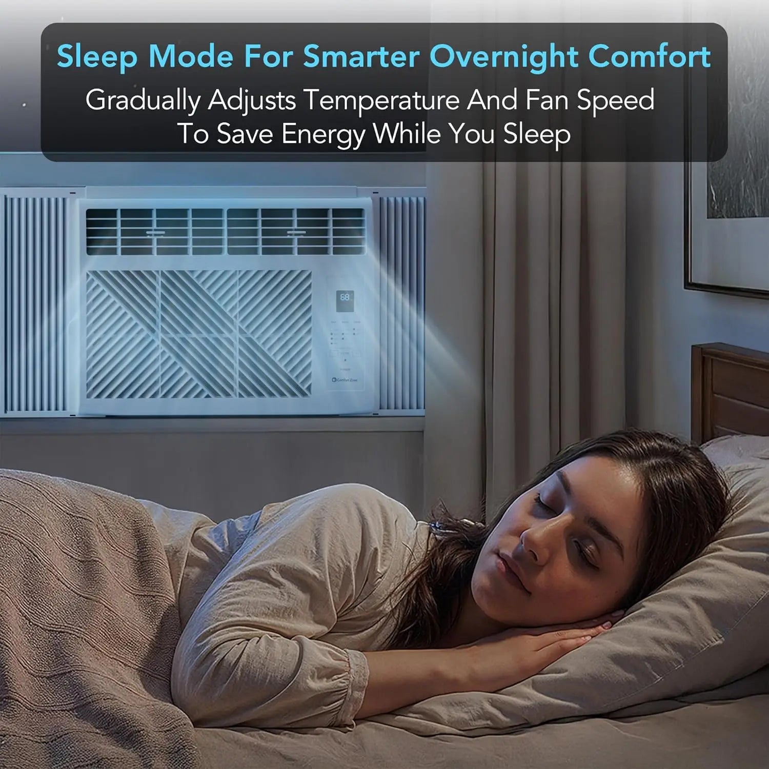 Window Mounted Air Conditioner with Remote - ElectronAge