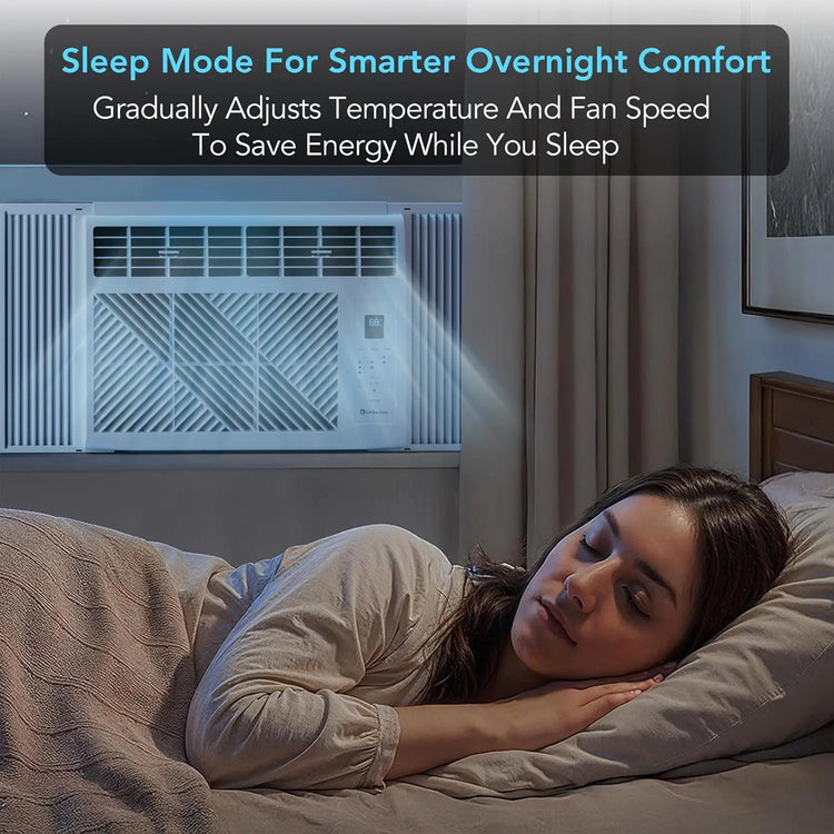 Window Mounted Air Conditioner with Remote - ElectronAge