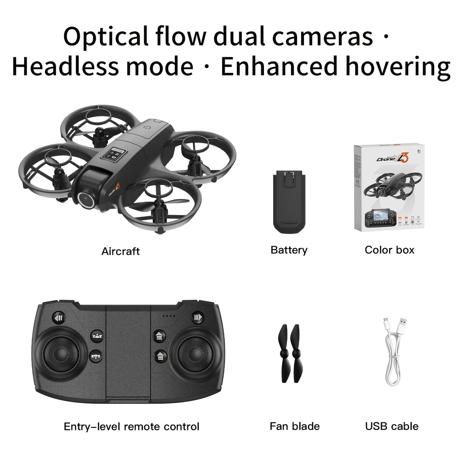 AeroVision YL3 Pro Dual Camera Drone - ElectronAge