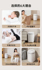 Washing machine semi-automatic household small dormitory single mini washing machine