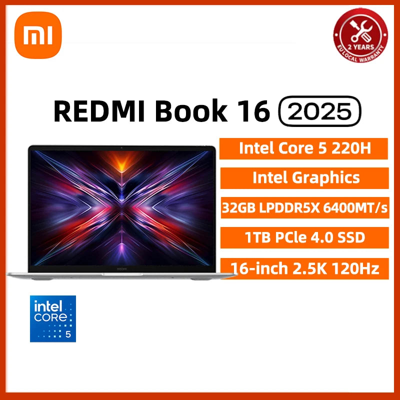 Xiaomi REDMI Book 16 Laptop 2025 - ElectronAge