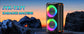 T27 Wireless Bluetooth Speaker, Karaoke Machine with 2 Microphone, Home Karaoke Party Speaker with Led Light