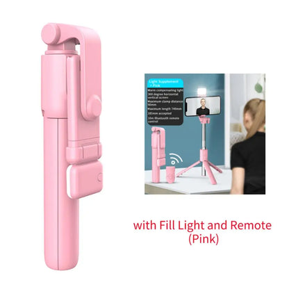 Bluetooth Selfie Stick Mobile Phone Holder