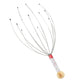 1PC Octopus Head Massager Stainless Steel Engraved Head Relaxer Brain Massage Claw Scalp Scratcher Itch Reliever Random Color