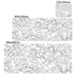 Admisitr XXL Desk Mat Black And White Strata Liquid Mousepad - ElectronAge