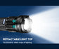 Powerful XHP50 LED Flashlight Waterproof 18650 Torch With Side Light 7 Modes Camping Fishing Lantern USB Rechargeable Zoom Lamp