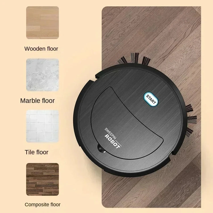 XMSJ 3 in 1 Smart Sweeping Robot Vacuum Cleaner - ElectronAge