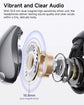 QCY Crossky C30 Ear Clip Earphones Bluetooth 5.4 Wireless Open Ear Sports TWS Earbuds Dual-Connection Headphones