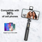 Wireless Selfie Stick Tripod Stand with Light Bluetooth Remote Extendable Tripod for iPhone Mobile Phone Tiktok Live Streaming