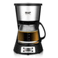 0.6L Electric Drip Coffee Makers 600W Household Coffee Machine 5 Cup Tea Coffe Pot Compact Coffee Maker with Reusable Filter
