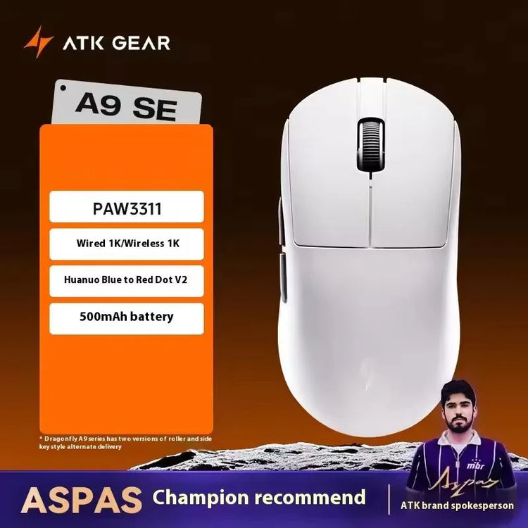 ATK Dragonfly A9 Series Wireless Mouse - ElectronAge