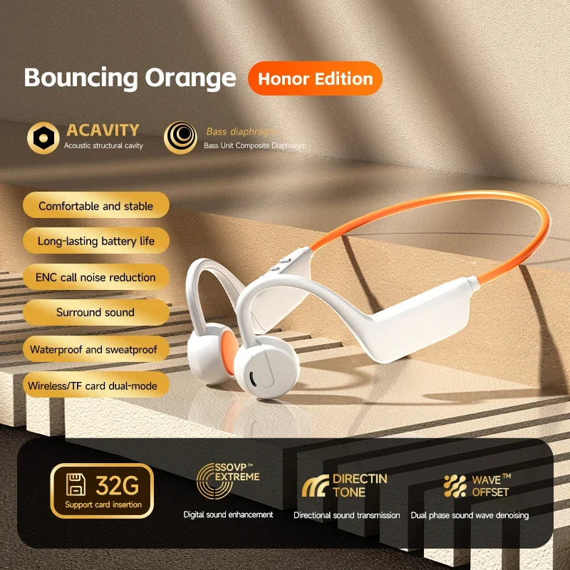 BMAD Open-Ear Bone Conduction Sports Headphones - ElectronAge