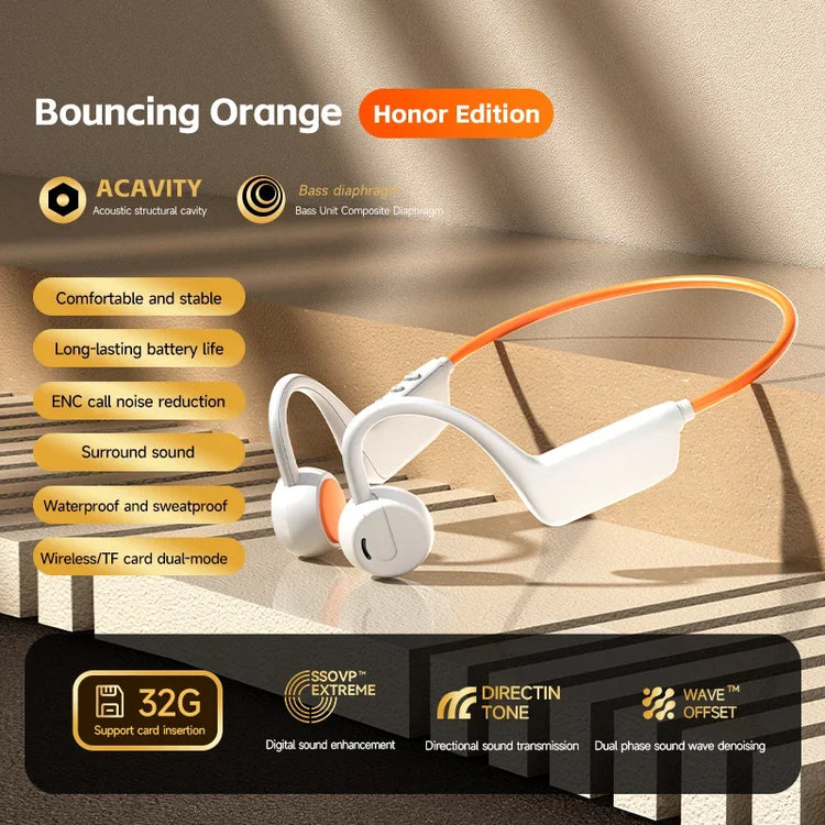 BMAD Open-Ear Bone Conduction Sports Headphones - ElectronAge