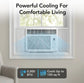 Window Mounted Air Conditioner with Remote - ElectronAge