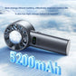 XIAOMI 5200mAh Portable Handheld Fan with Double Ice Cooling, High-Speed Rechargeable USB Fan, Foldable Design