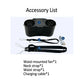 30000mAh Portable Waist Fan Strong Daul Airflow 7Speeds 11000RPM Rechargeable Clip on Fan for Outdoor Camping Fishing Max 32H