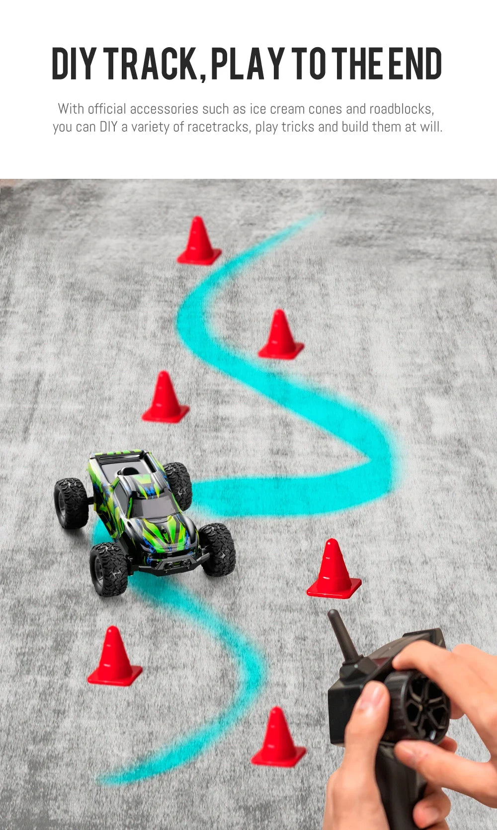 1:32 Mini RC Car Remote Control Cars 20Km/h - ElectronAge
