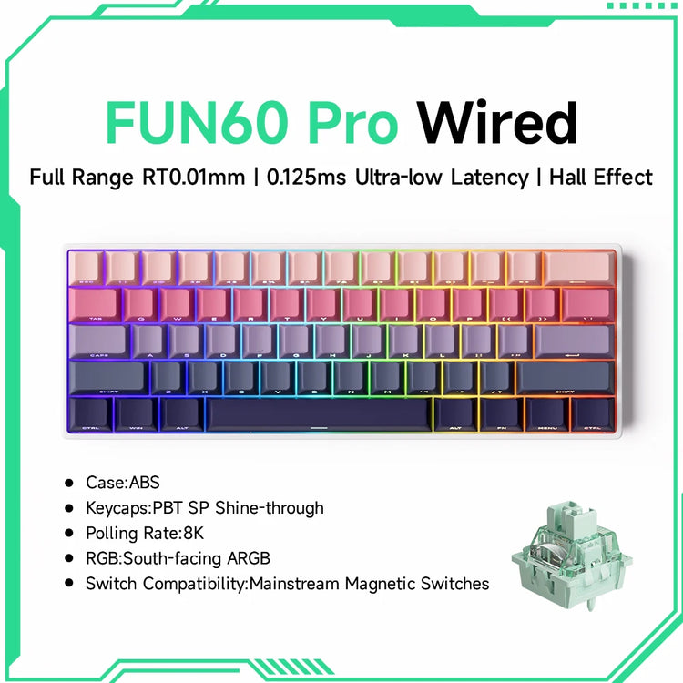 Akko MonsGeek FUN60 Mechanical Keyboard - ElectronAge