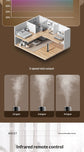 Ultrasonic Cool Mist Humidifier Portable USB Mini Quiet Auto Shut Off Night Light Aroma Diffuser Bedroom Office Nursery Home