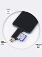 2026 Mini SD TF Card 4-in-1 Multifunction USB Type-C Card Reader External Storage Black Expandable Compatible with USB 2.0