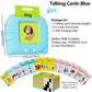 2 in 1 Talking Flash Cards & LCD Writing Tablet English Interactive Learning Machine Education Toy Gift for Boys Girls Toddler