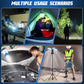 4100LM 3 Modes Foldable Work Light With Bracket 10400Mah Camping LED Telescopic Flashlight Rechargeable Emergency Lamp Outdoor
