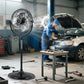 18" High Velocity Pedestal Fan