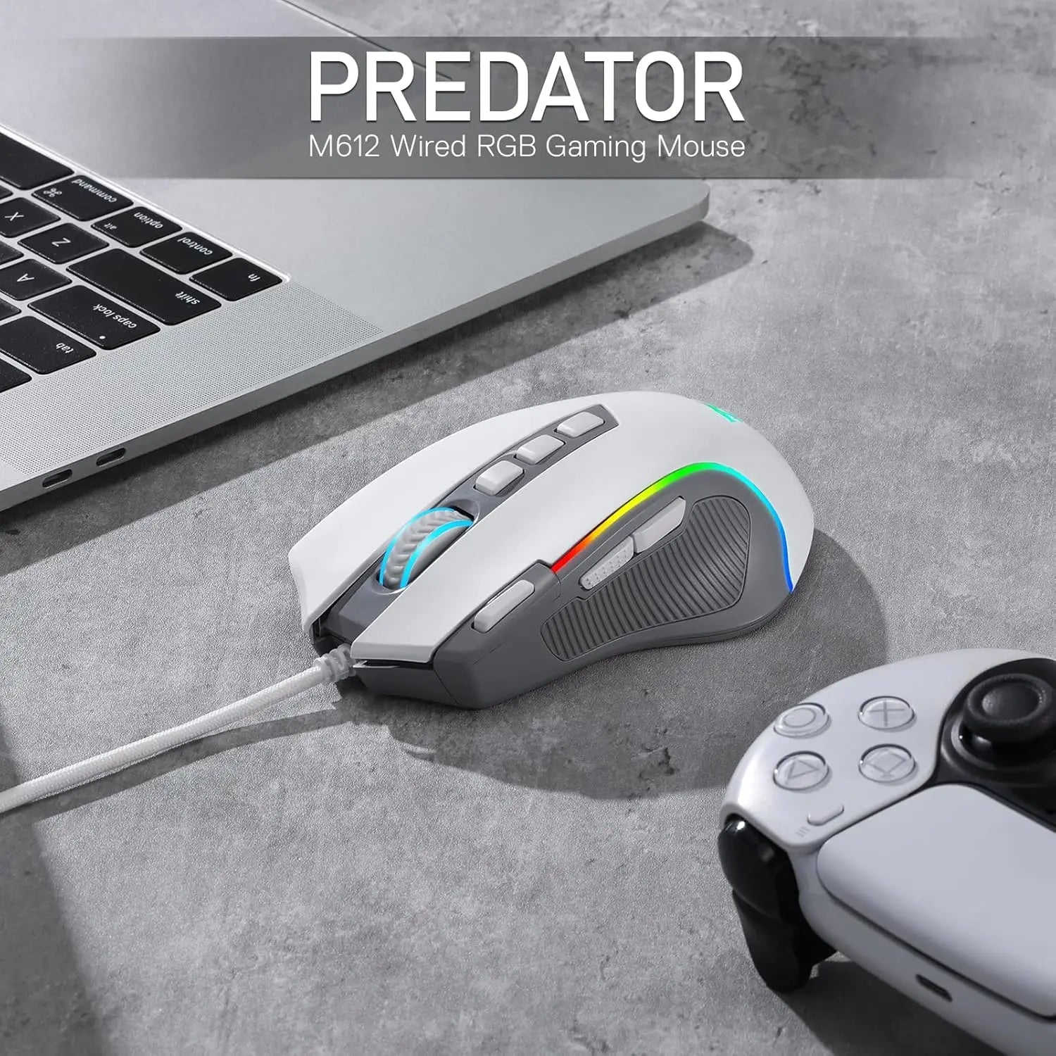 Redragon M612 RGB 8000 DPI Gamer Mouse - ElectronAge