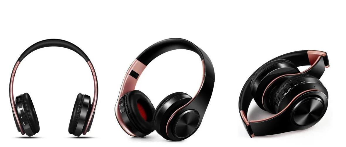 CATASSU Men Gold Wireless Headphones - ElectronAge