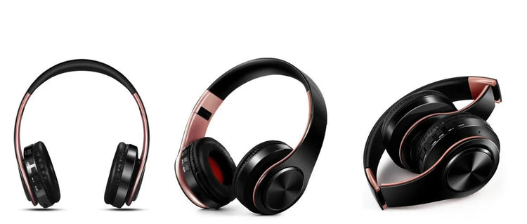 CATASSU Men Gold Wireless Headphones - ElectronAge