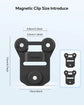 BOBLOV KJ25 Body Camera 3000mAh Battery for 13 Hours Video Shooting Audio Camcorders Night Vision Body Worn Mini Camera